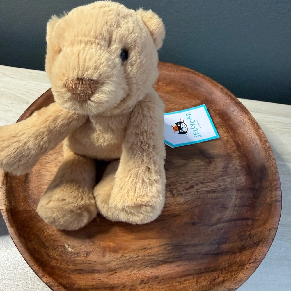 BNWT Jellycat TINY “Smudge Bear” 🐻 (with dust bag)